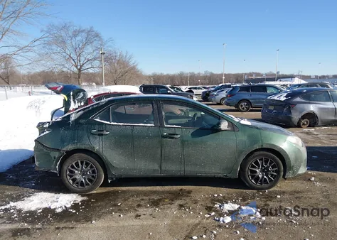 2014 Toyota Corolla Le from USA, damaged, VIN 2T1BURHE2EC208783